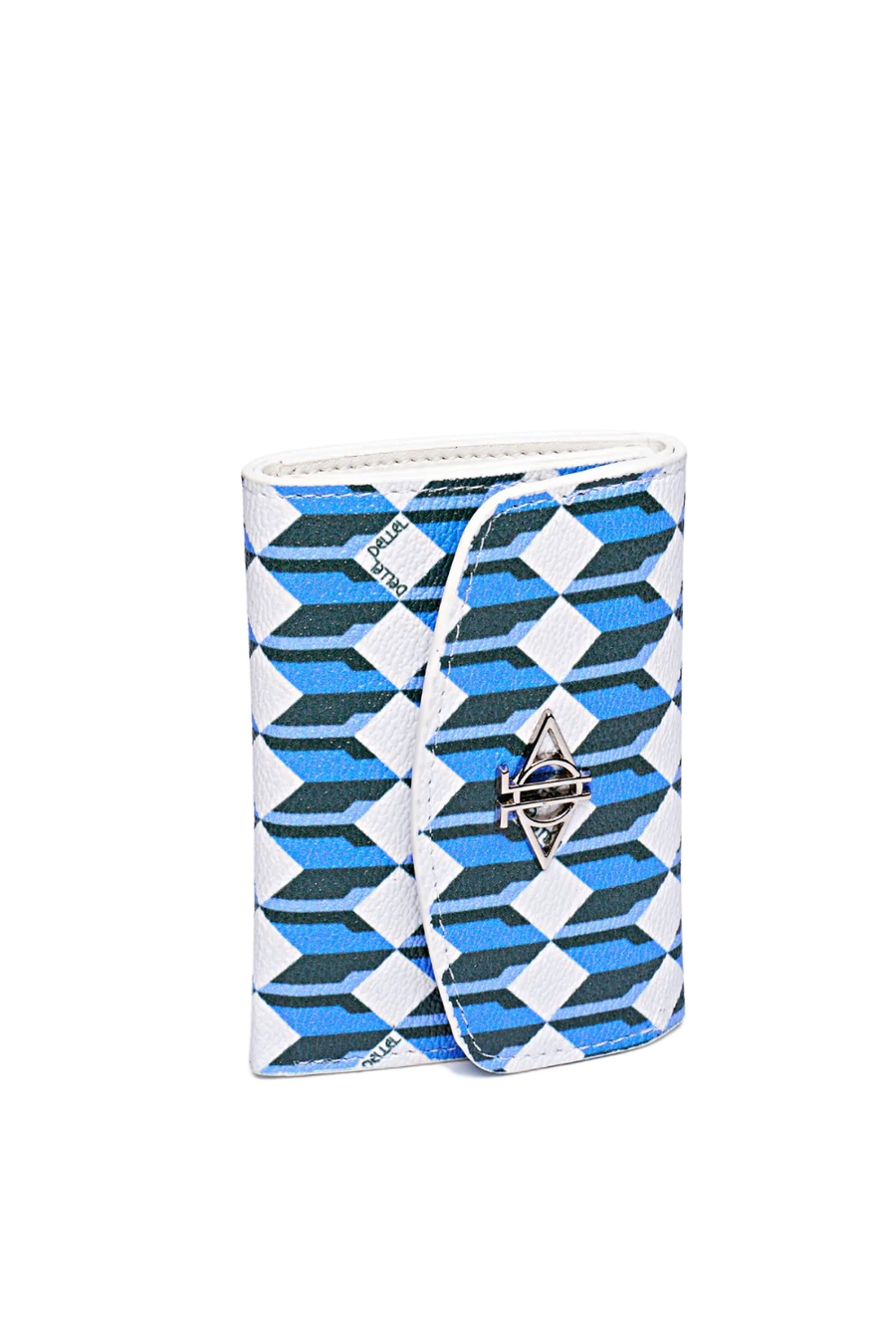 Monogram Beyaz-Mavi Cüzdan