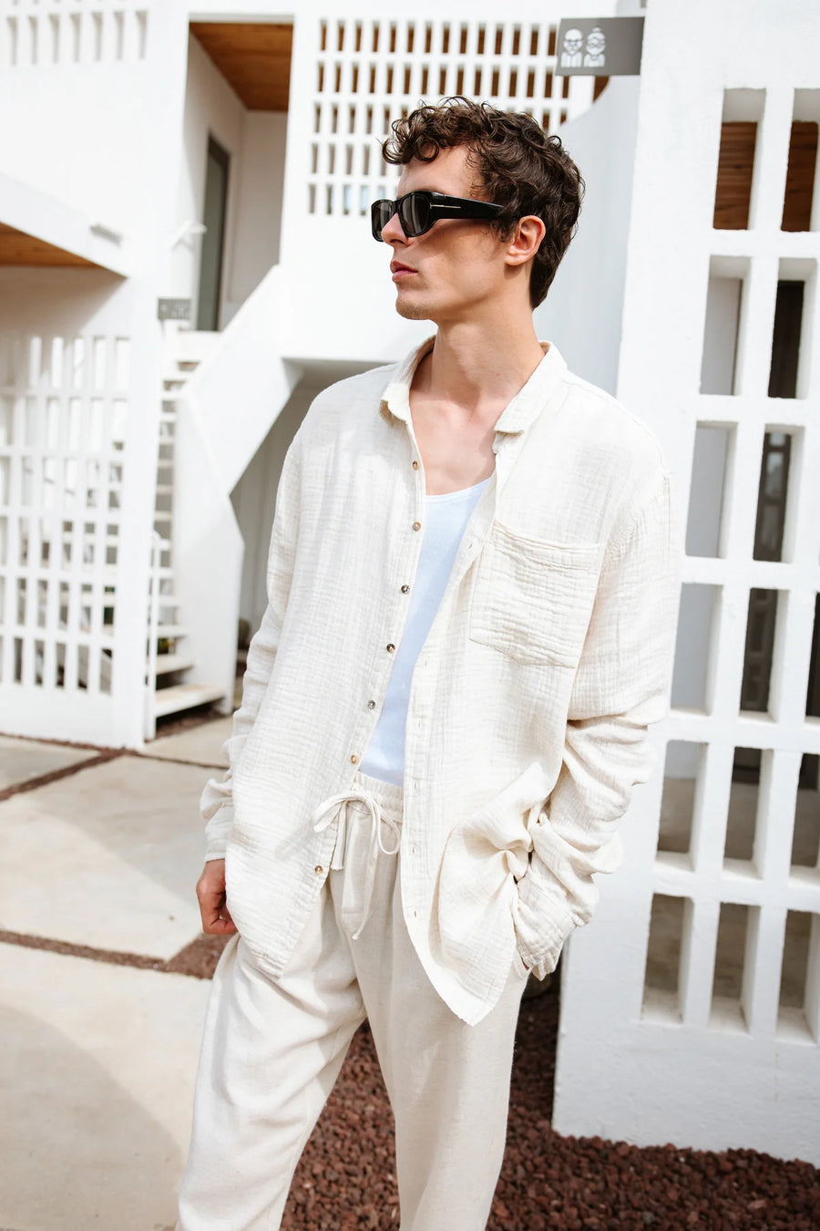 Crinkle Erkek Gömlek