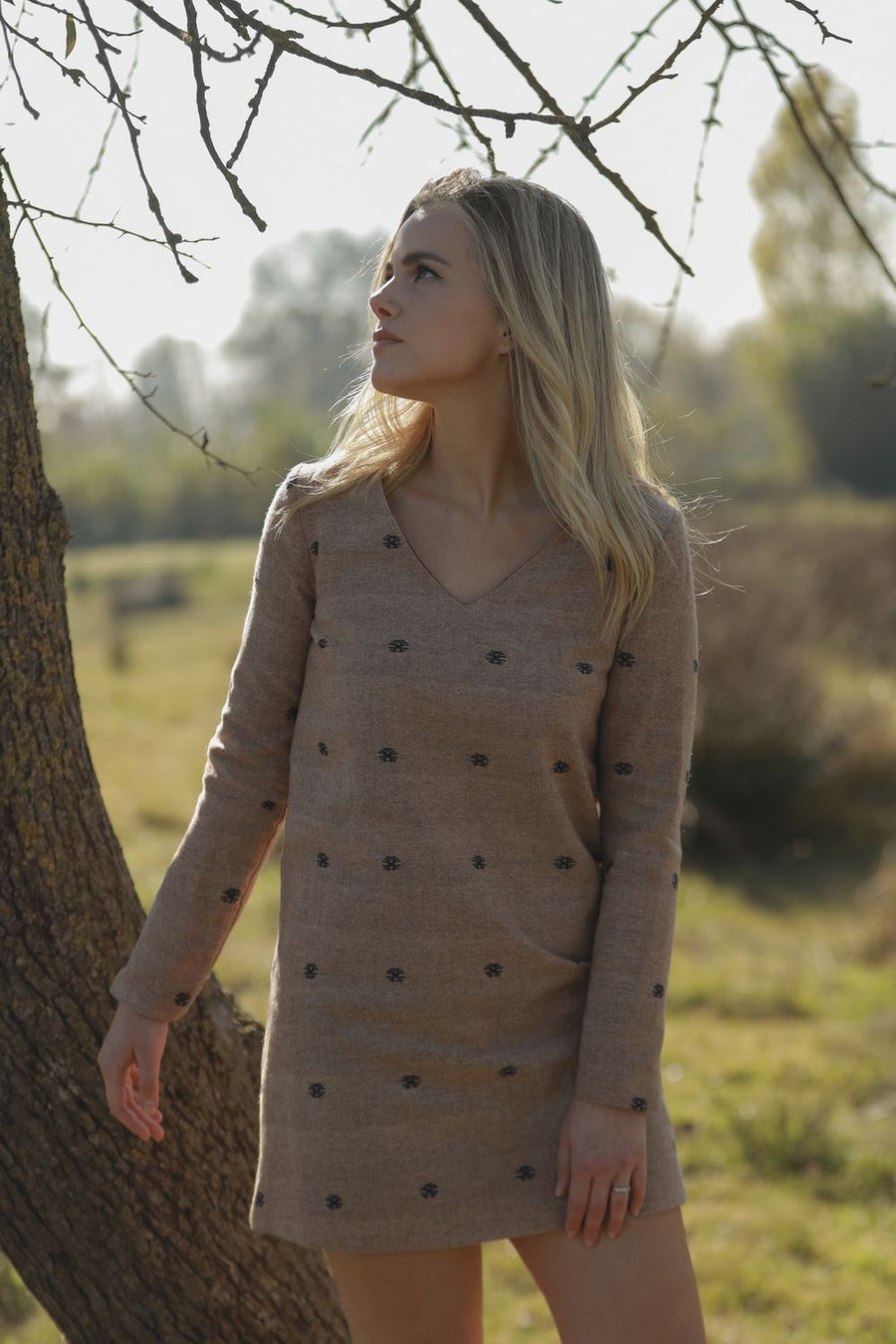 Ceviz Desen Ehram Elbise