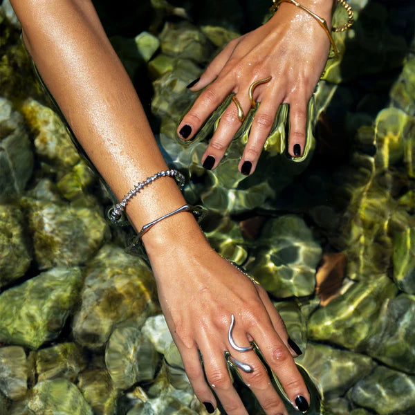 Coiled Snake Gümüş Yüzük