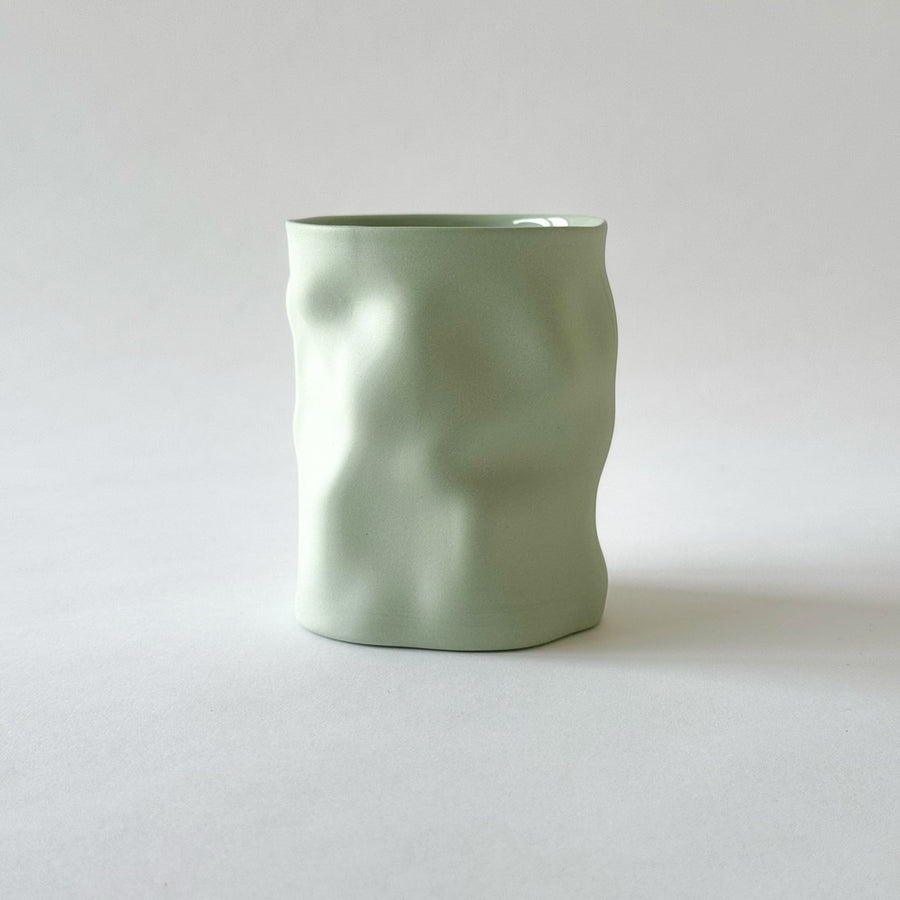 Lina Medium Yeşil Porselen Bardak